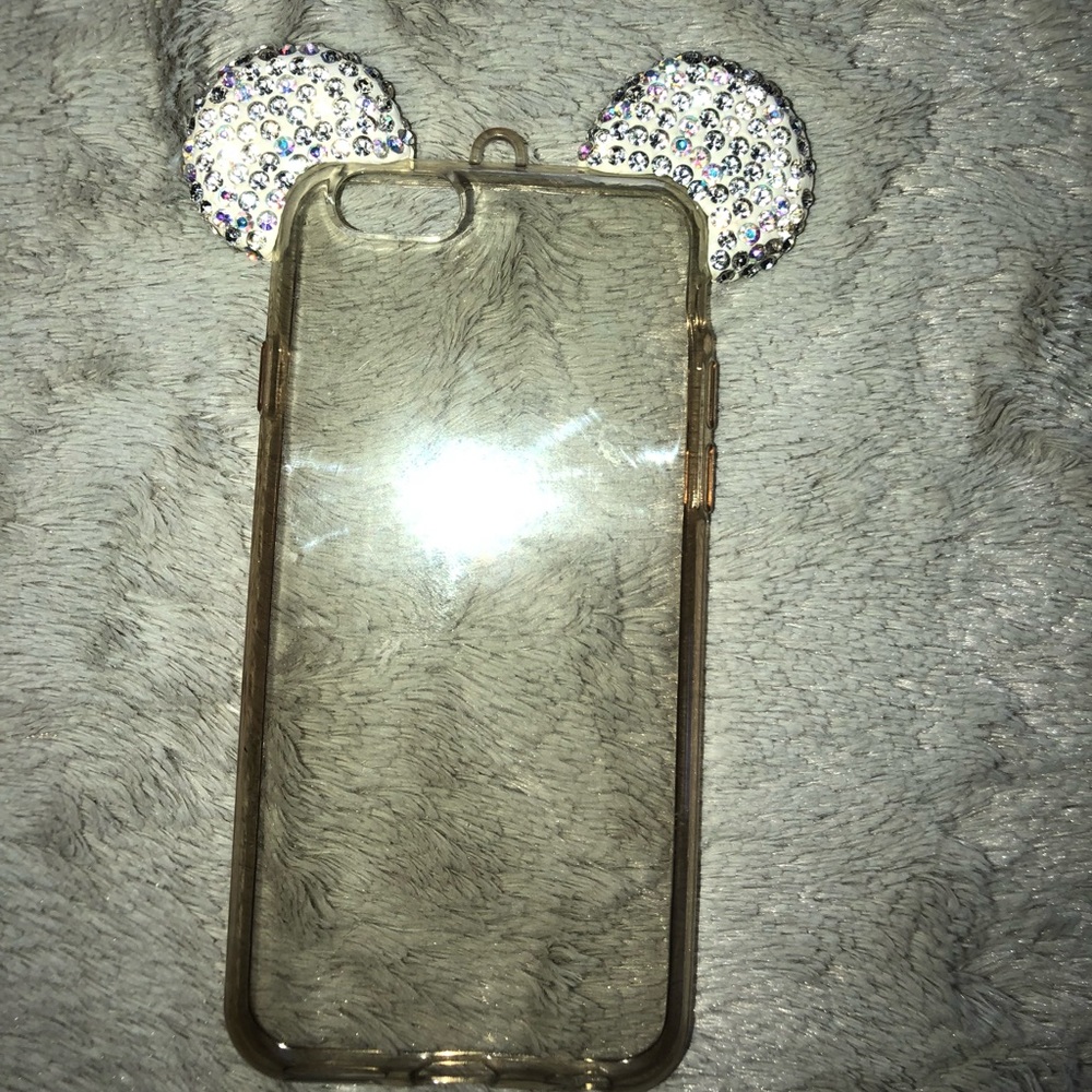 Sparkly Mickey Mouse ears case